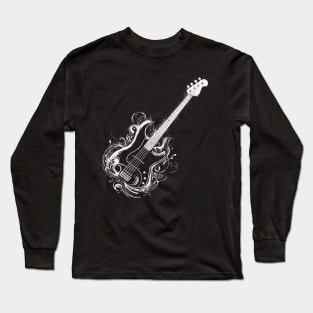 Cool Bass Guitar Long Sleeve T-Shirt